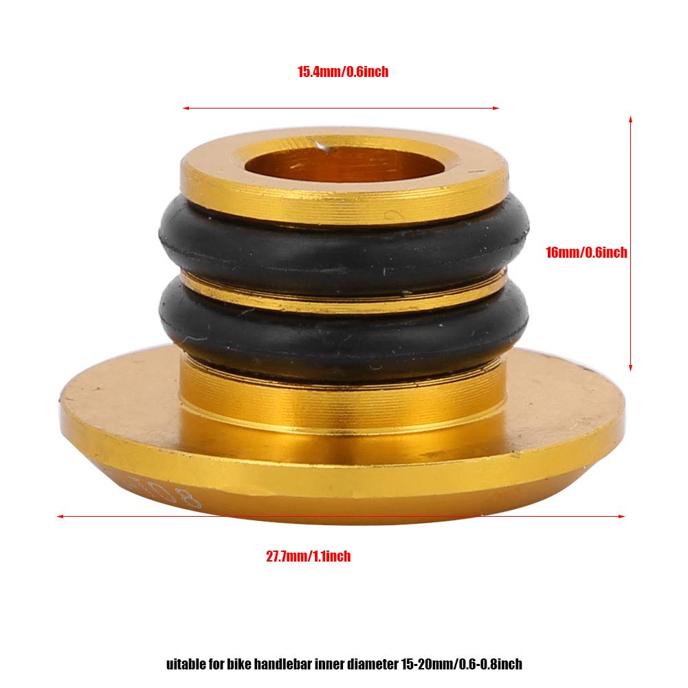 Handlebar End Plug CNC Machining Bike Bar End Cap Parts