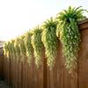 UV Resistant Fake Fern Hanging Plants Plastic Persian Leafs Flower Set  Spring Holiday