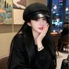 Осенне-зимний восьмиугольный берет женский ретро британское лицо маленький повседневный универсальный кепи утиный клюв шляпа художника
