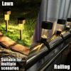 1Pcs Solar LED Light Railing Decoration Lights Outdoor Lights Waterproof Courtyard Lawn Lamp for Garden Lawn Pool Railing