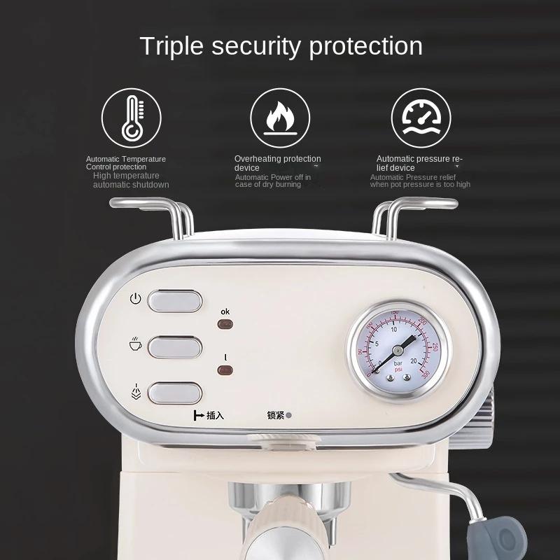 Buy Cappuccino Coffee Machine ZZUOMMK809 Home Office Small Coffee