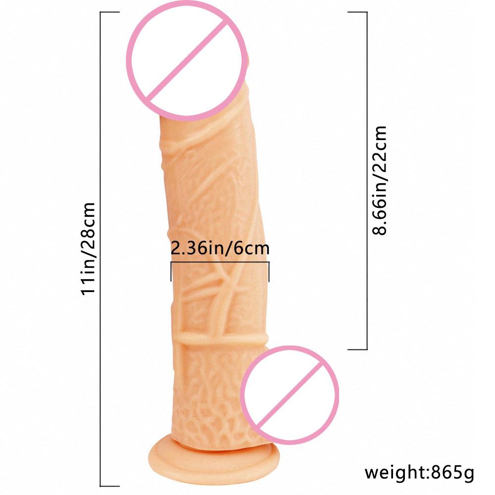 Adult Products Simulation Manual Large Penis Female Foreign Trade Suction Cup Fake Penis Female Masturbator Huge