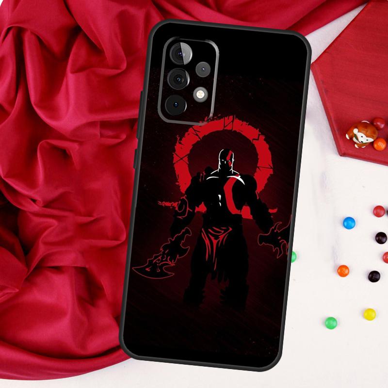 God of War Game Case For Samsung Galaxy A54 A34 A14 A53 A52 A51 A71 A13 A23 A33 A73 A12 A22 A32 Cover Funda