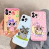 Cartoon Cute Owl Phone Case Silicone Soft For Iphone 16 15 14 13 12 11 Pro Mini XS MAX Plus X Cover