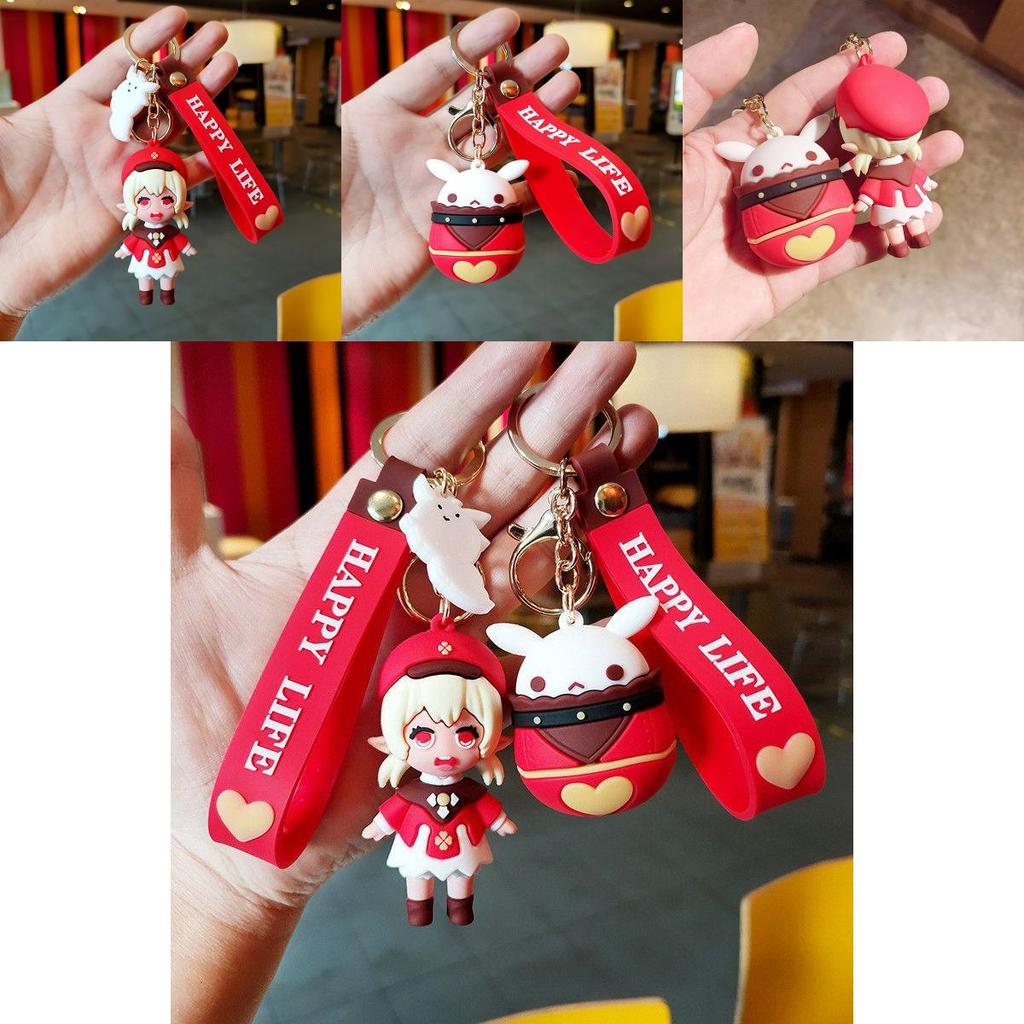 Adorable Genshin Impact Klee Bomb Doll Keychain Perfect For Cosplay And Gifts