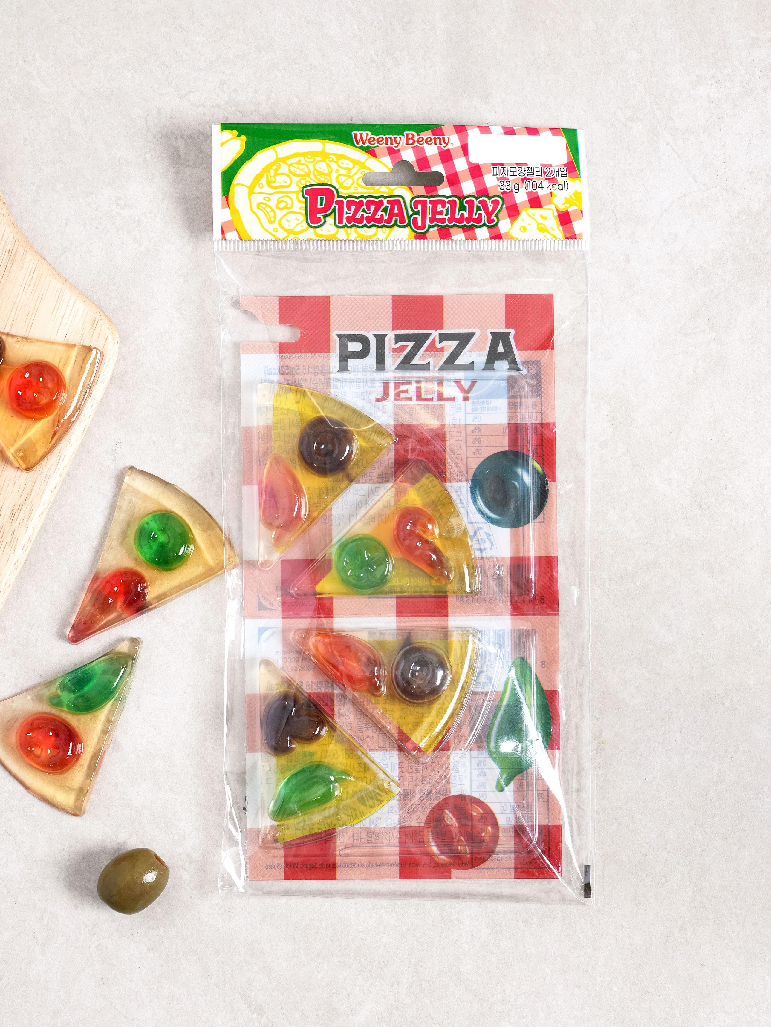 Vidal Pizza Gummy Jelly Candy - 33g 1ea