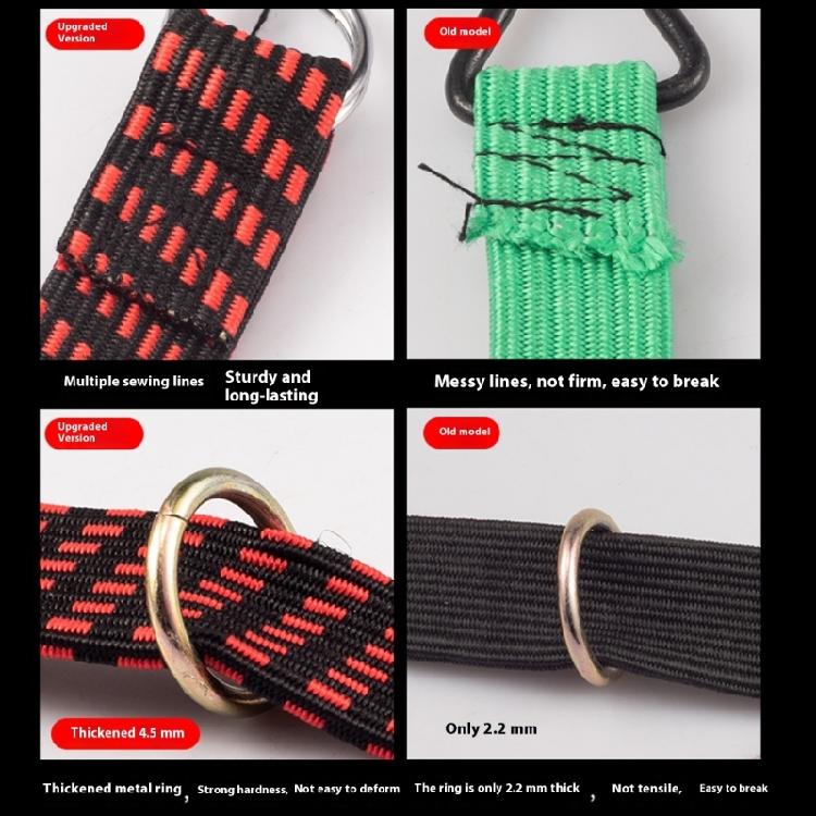 Universals Elastics Tie Down Rope Motorcycle Cargo Strap for Daily Casual Use