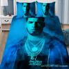 Anuel AA Real Hasta La Muerte Duvet Cover Pillowcase Bedding Set Boy Girl Bedroom Decoration Children Single Double Large Size