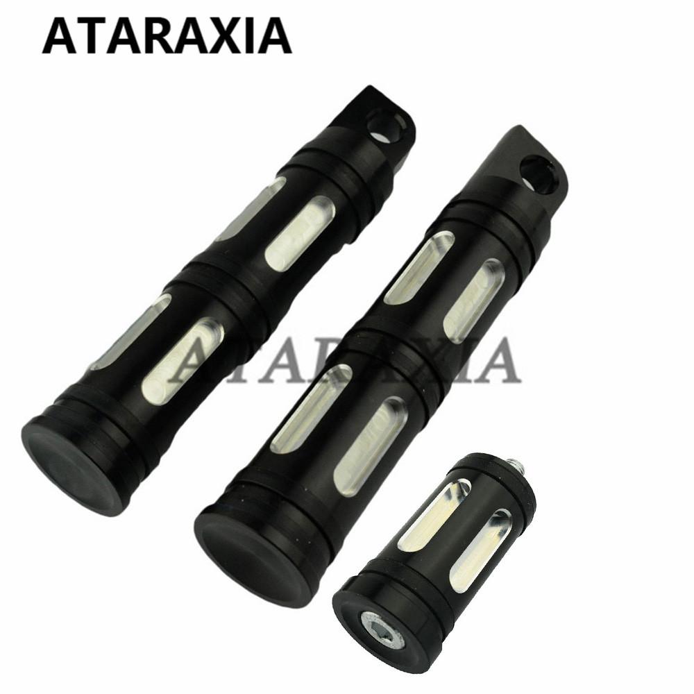Motorcycle Footrest Foot Pegs Gear Shift Brake Pedals Shifter Pegs For Harley Touring Dyna Softail Sportster XL883 1200 Models
