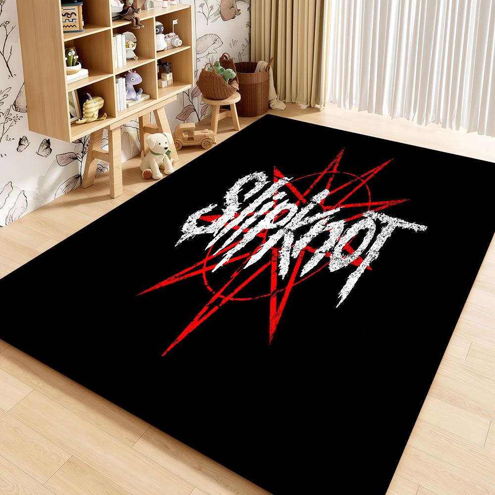Heavy Door Mat Bedside Entrance Bath Floor Decoration Corridor Band Door S-Slipknot Mat Carpet Living Metal Room Balcony