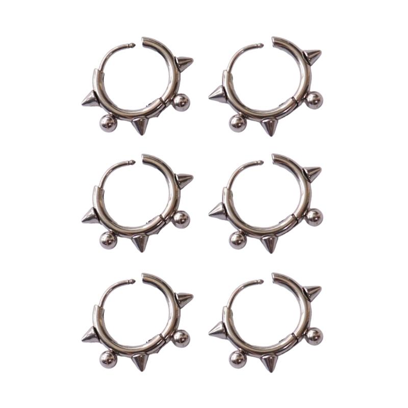 

Серьги-гвоздики из нержавеющей стали с заклепками Современные серьги-гвоздики Модные серьги-гвоздики Украшения для ушей