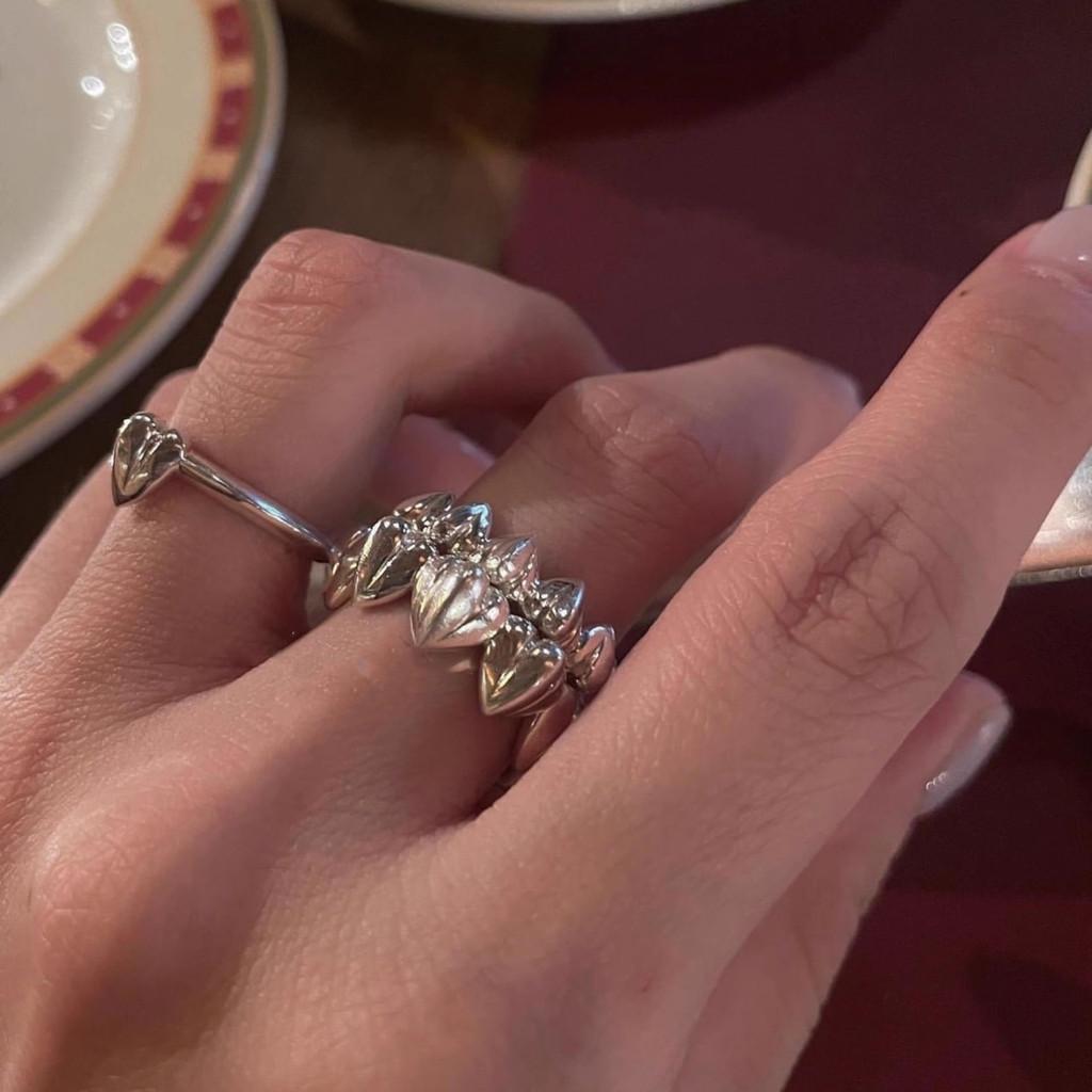 Fashionforward Imported Korean Adjustable Ring With Beautiful Heart Design Shape