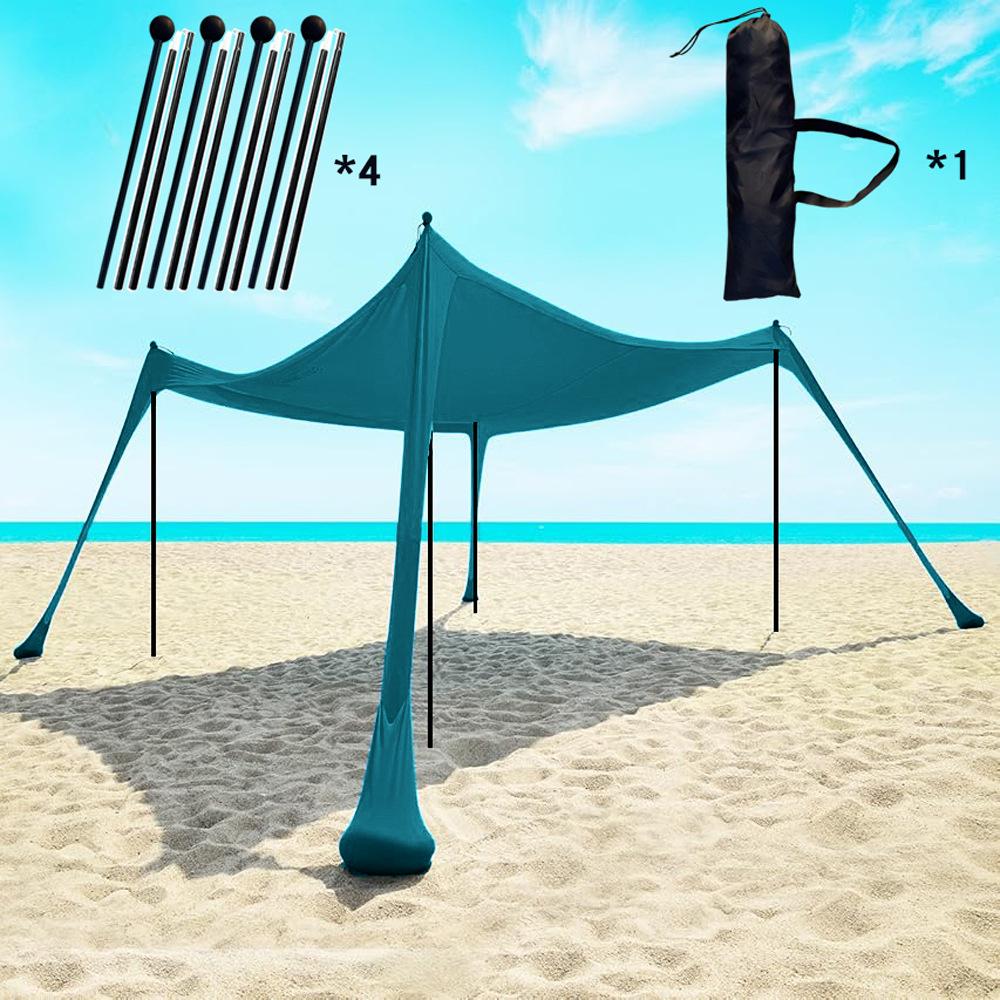 Portable Beach Canopy Tent: Lycra Sun