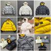Corteiz 2024 Men's White Duck Down Hooded Jacket: Trendy American Hip Hop Winter Outerwear