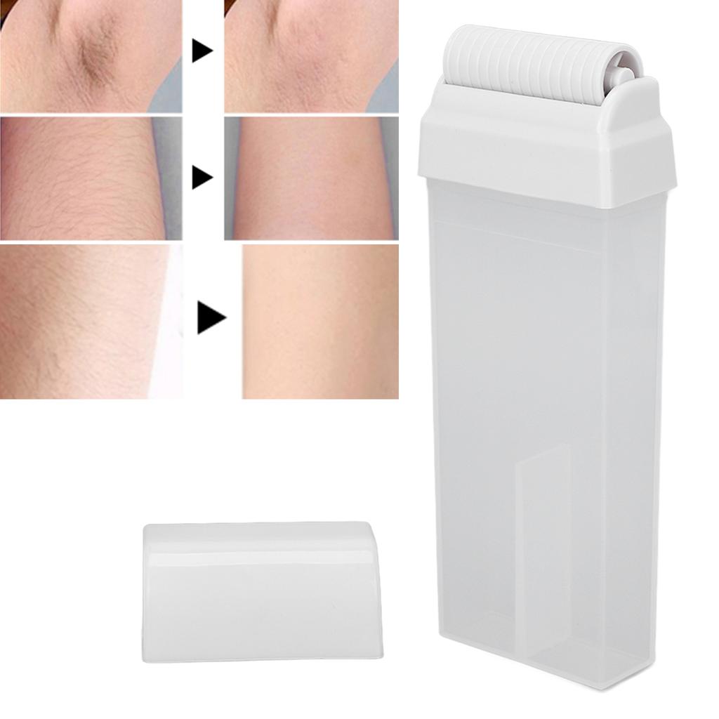 Empty Hair Removal Wax Bottle Home Beauty Salon Refillable Depilatory Wax Roller Bottle Container Accessory