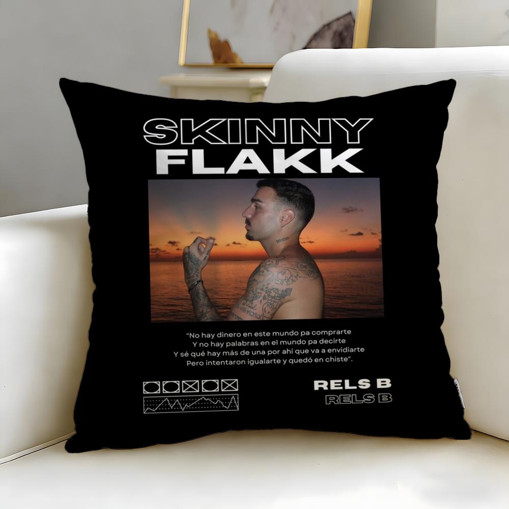 Stylish RRels Biou Cushion Cover Soft  EasyWash Pillow Case  Versatile for Couch Bed Travel and Office