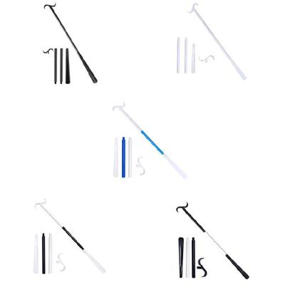 35" Shoe Horn with Long Handle Multipurpose Detachable Dressing Aid Stick Sock Removal Tool for Elderly Kids Adults