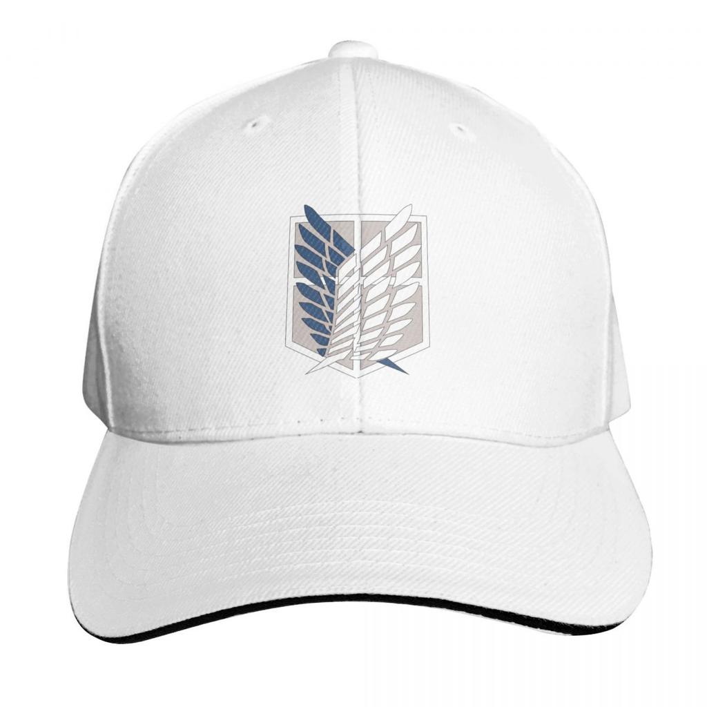 Attack on Titan Anime Logo Kappe Mode Lässig Baseballkappen Verstellbare Mütze Hip Hop Sommer Unisex Baseballkappen