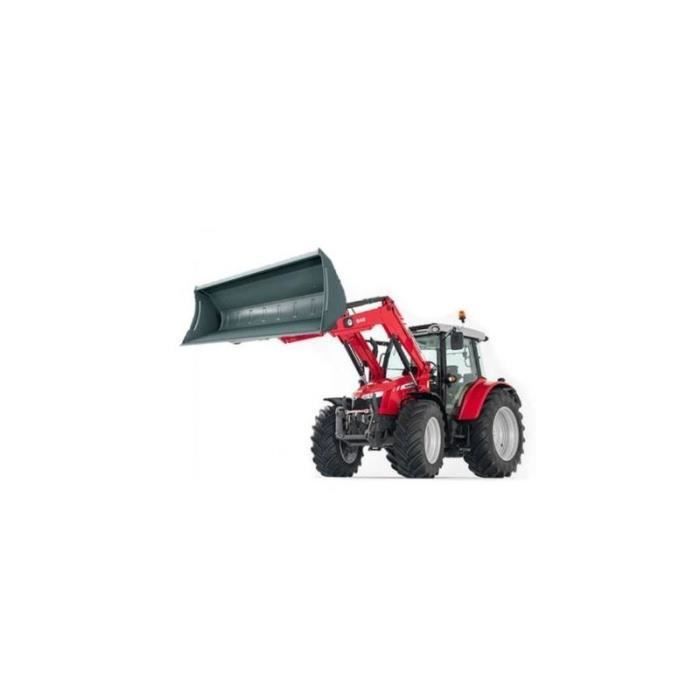 Tracteur miniature massey ferguson 6616 avec chargeur - britains