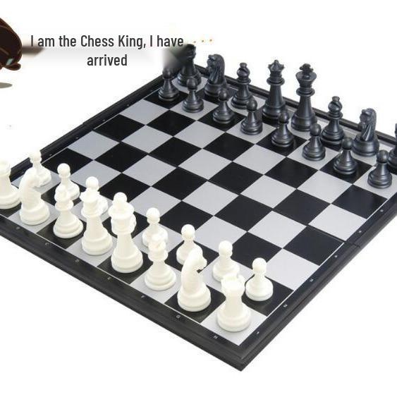 UB AIA Magnetic 3-in-1 Chess/Checkers/Backgammon Large Set