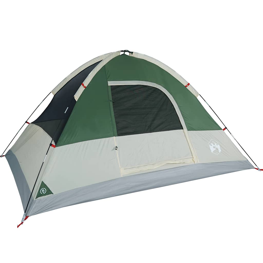 Vidaxl Family Tent, 6-Person, Dome, Green, Waterproof