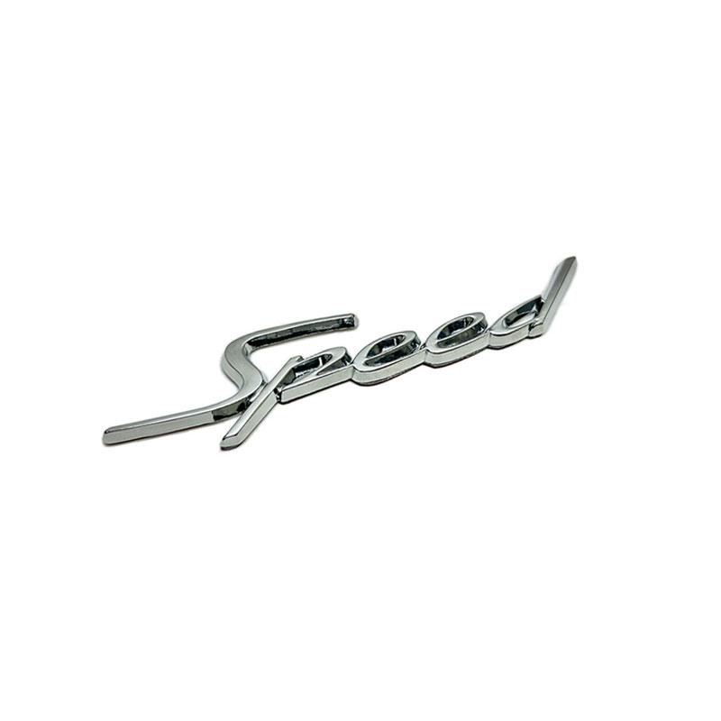 Speed V8 V8S W12 label logo car stickers for Continental GT Flying Spur Bentayga fender side logo refit rear trunk mark