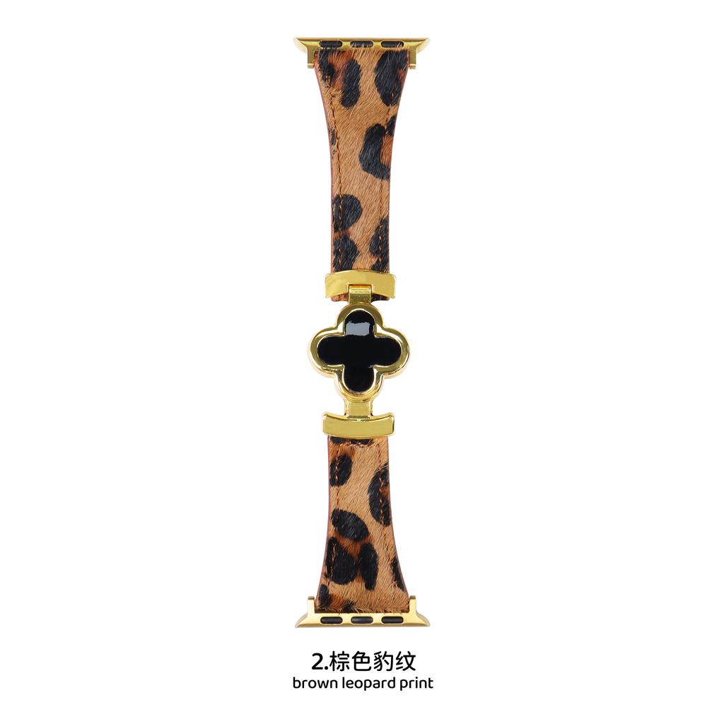 Leopardenleder Magnetisches Armband für Apple Watch Serie 11 46/42mm Ultrta 49mm 45mm 44mm 41mm 40mm 38mm Damenarmband für IWatch Volle Serie S9 S8