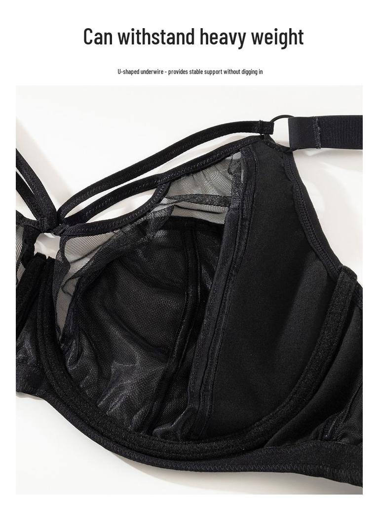 Plus Size Anti-Sagging Breathable Lingerie for Women with Large Busts.