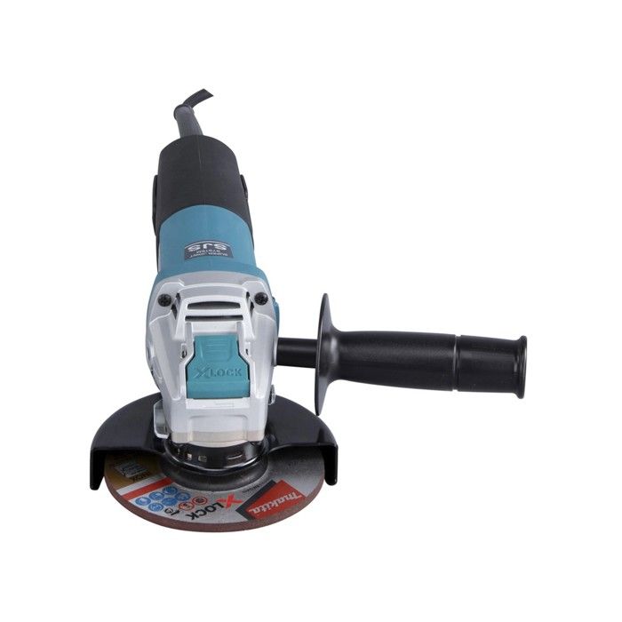 Meuleuse 125 Mm 1400W SJS MAKITA + Makpower + Anti-redémarrage - GA5080RX02