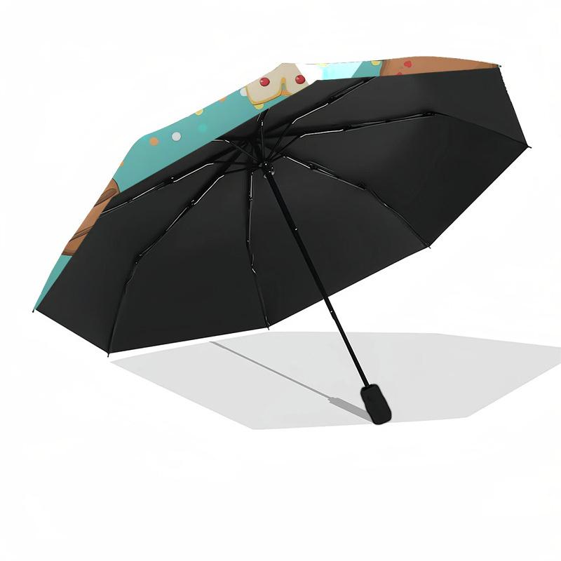 1pc Paul Frank Cookies Collection Umbrella with Plastic Handle,Suitable for All Seasons Home Travel Outdoor UmbrellaM1361