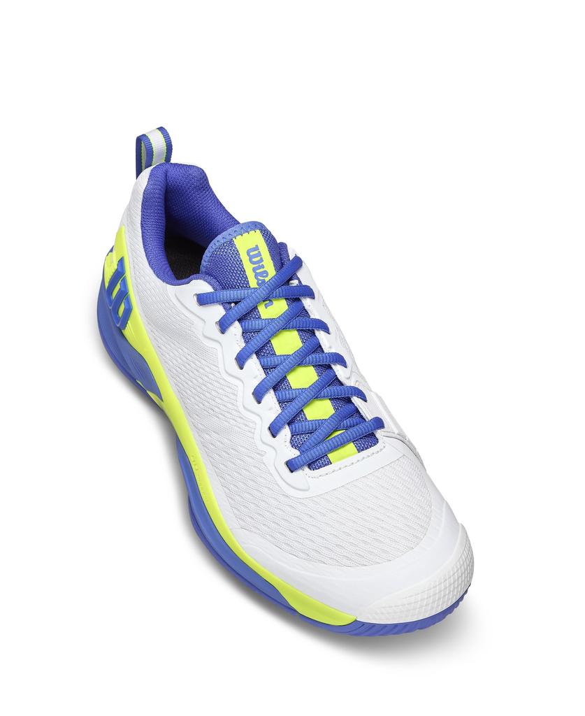 Wilson Tennis Shoes WRS336680U105 RUSH PRO 4.5 White/Amparo Blue/Sfty Yell 28.5 cm