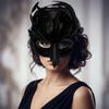 Bird Mouth Half Face Mask Gothic Style Masquerade Mask Makeup Accessory Crow Mask  Carnival Event