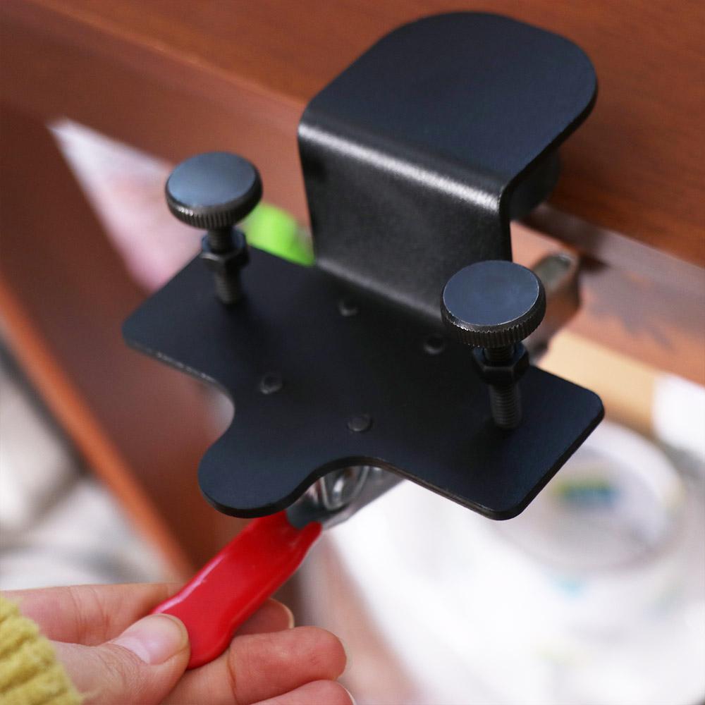 Adjustable Quick Positioning Tool 7-40mm Installation Positioner Cabinet Door Installation Jig DIY