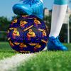 Game MAN Print Size 5 Soccer Ball, PU Wear Resistant Football for Match Training and Daily Practice, Birthday Gift for Soccer Fans