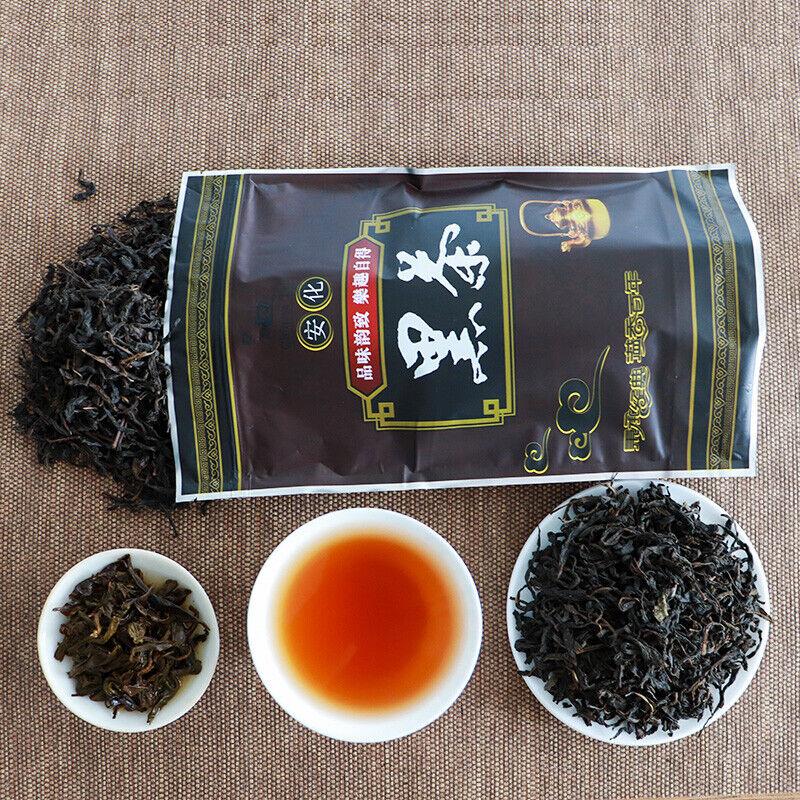 

TIAN JIAN * Old Tea Yiyang Anhua Темный чай листовой китайский чай HEI CHA 250г