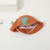 Cartoon Dinosaur Children Fisherman Hat Wide Brim Baby Sun Cap Fashion Kids Bucket Hat  Beach