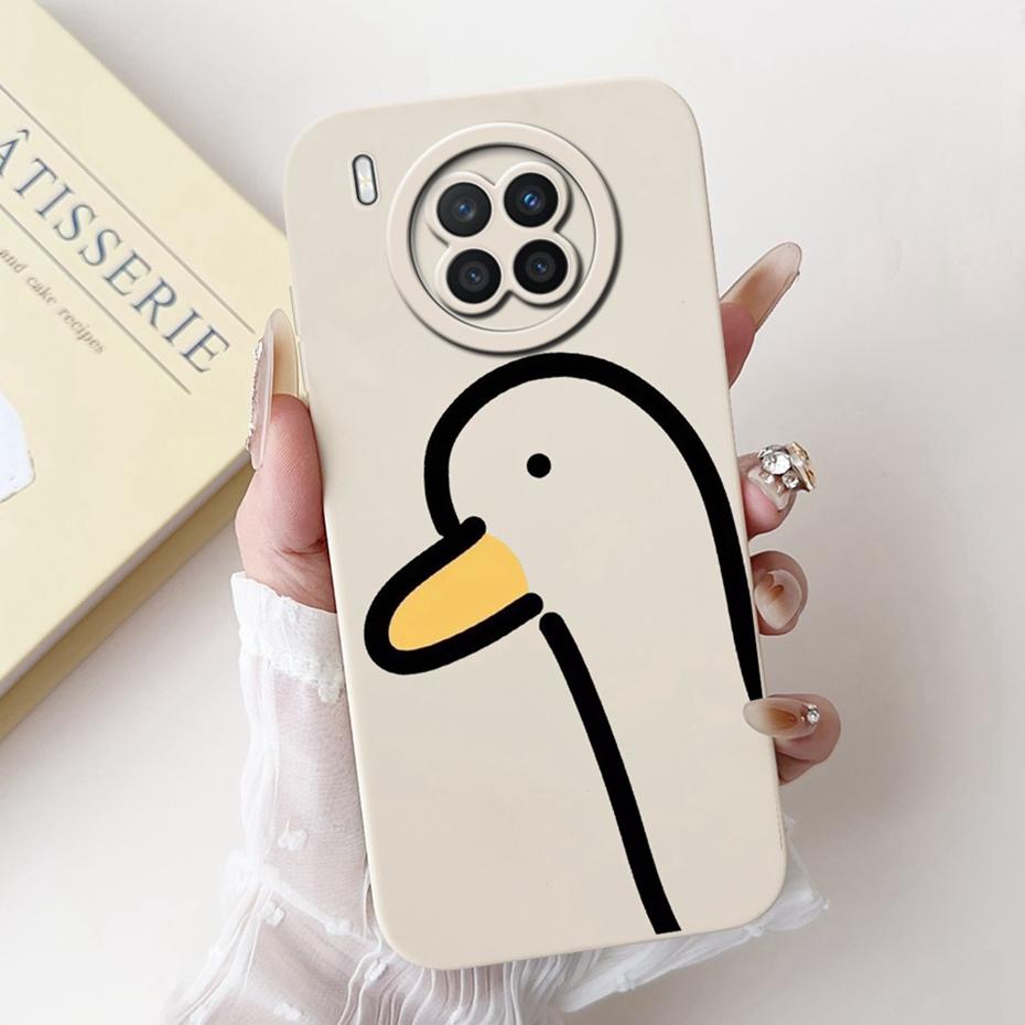 Lens Protective Case For Huawei Nova 8i NEN-L22 NEN-LX1 NEN-LX3 Cute Cartoon Soft Silicone Cover For Huawei Nova8i Phone Cases