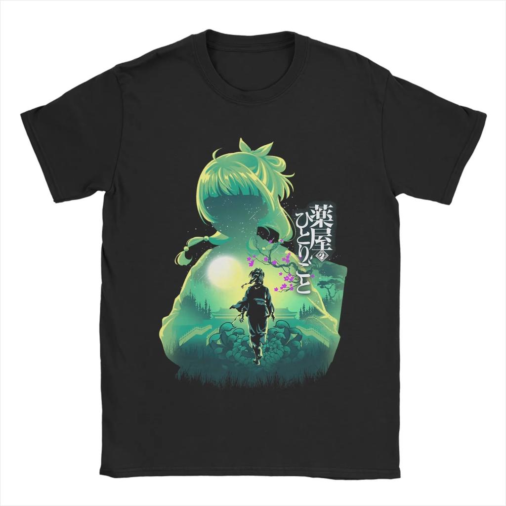 Maomao & Jinshi The Apothecary Diaries T-Shirt Herren Damen Reine Baumwolle Vintage T-Shirts Kurzarm Klassische Kleidung