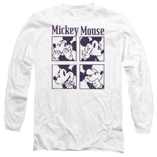 Disney Unisex Adult Mickey Mouse Pixelated T-Shirt