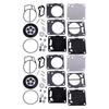 2 Sets Motorcycle Carb Carburetor Repair Rebuild Kit Fit for Sea-Doo SP GTS XP GTX SPX SPI XP Challenger Waverunner GP1200 AR210