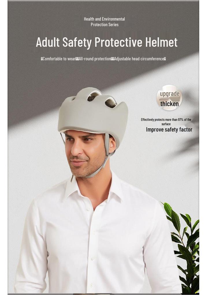 Cappello Protettivo Anti-Caduta per Anziani: Casco Anti-Collisione, Assorbi-Sudore, Traspirante