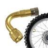 Tire Valve Extension Pole 45/90/135 Degree Angle Brass Auto Air Tyre Valve Extender Adapter For Motorcycle Car Trucks Bikes