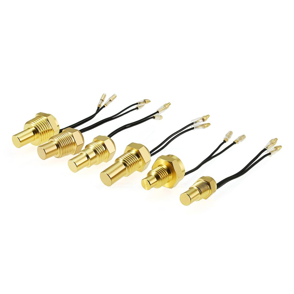 1/8 NPT 3/8NPT Temperature Indicator Car Temperature Sensor Engine Temperature Sensor for Snowmobile Temperature Sensors