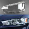 Car Front Lens Glass Light Lamp Headlamp Shell Transparent Lampshade Headlight Cover For Mitsubishi Outlander EX 2010 2011 2012