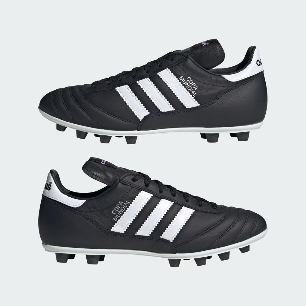 JP6693 Adidas Copa Mundial FG Cleats Cloud White Core Black Gold Metallic(Men's)