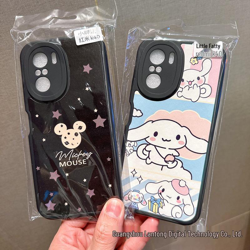 Cartoon Sticker Phone Case for OPPO R17 Reno15 A3Pro A96 A58 A72 - Suitable for Chubby Girls