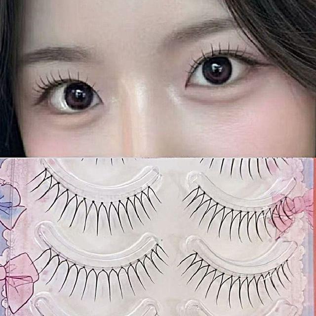 

Mogugu - Natural Multipack False Eyelashes W5 - Black - One Size