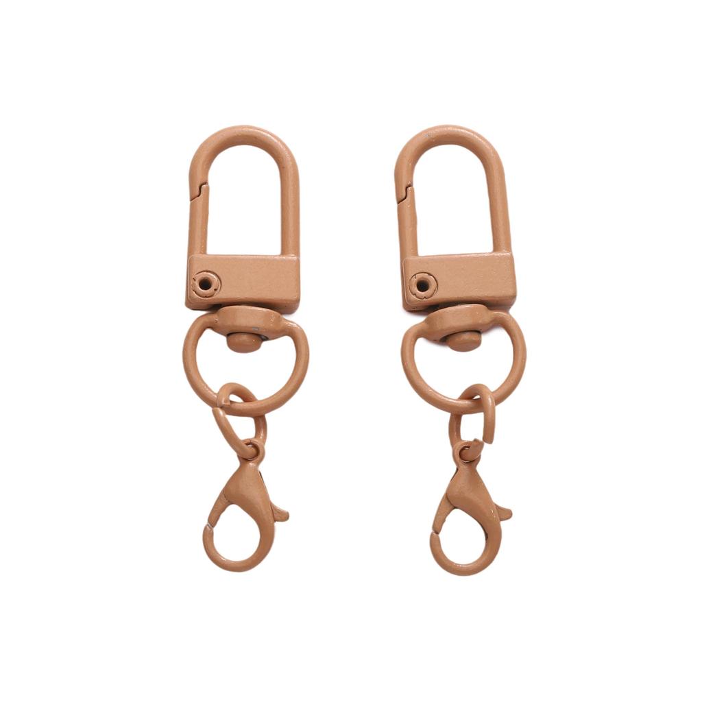 1-10Pcs Alloy Key Clasps Iron Ring Lobster DIY Accessories Finding Supplies
