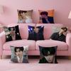 singer charismatic JJunho Cushion Cover Pillow Case Soft Skin Friendly Fabric  Concealed Zipper