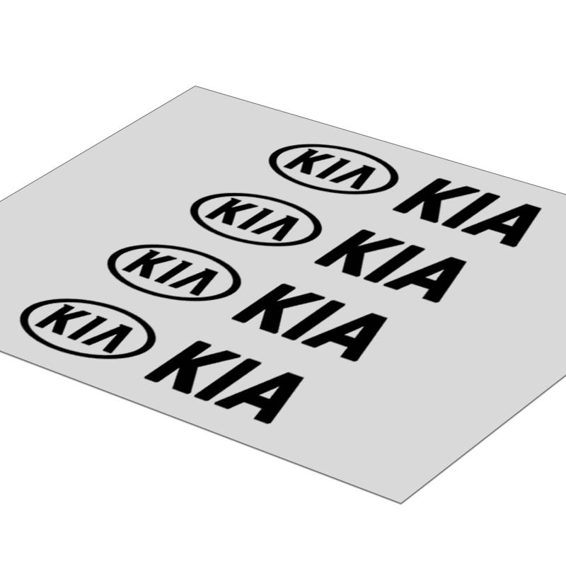 4pcs Fashion Car Styling Door Handle Stickers Tire Rear View Mirror Decals For Kia Rio Ceed Sportage Cerato Soul Sorento K2 K5 Flip Car Accessories